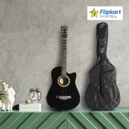 Flipkart SmartBuy RS-AG38 BK Acoustic Guitar Linden Wood Plastic Right Hand Orientation (Black) Flipkart SmartBuy RS-AG38 BK Acoustic Guitar Linden Wood Plastic Right Hand Orientation (Black)